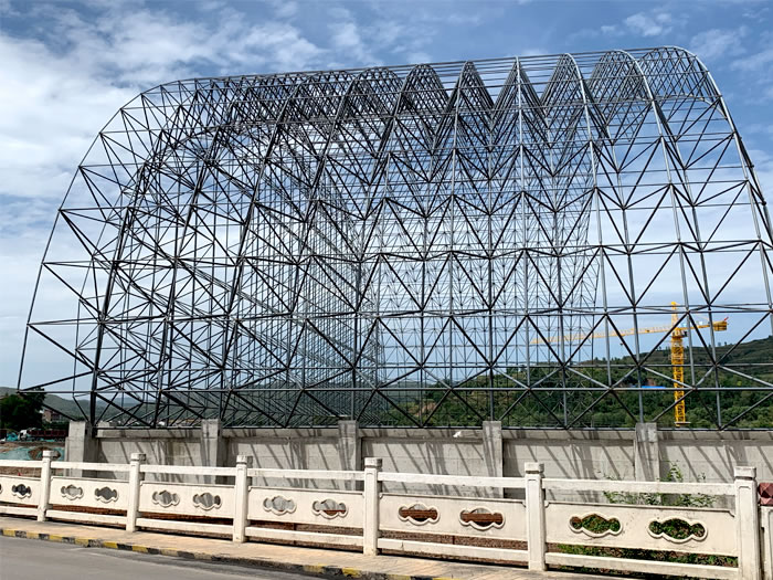 湛江山寨矿储煤棚网架