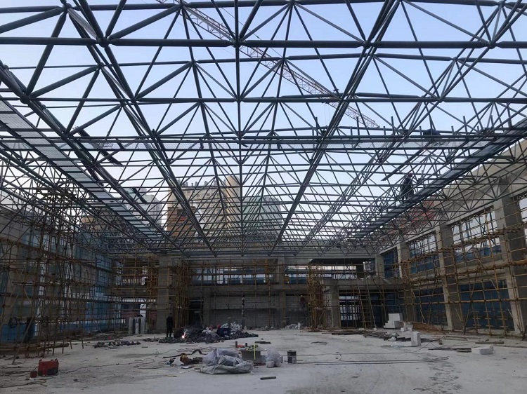 湛江第一附属小学体育馆网架